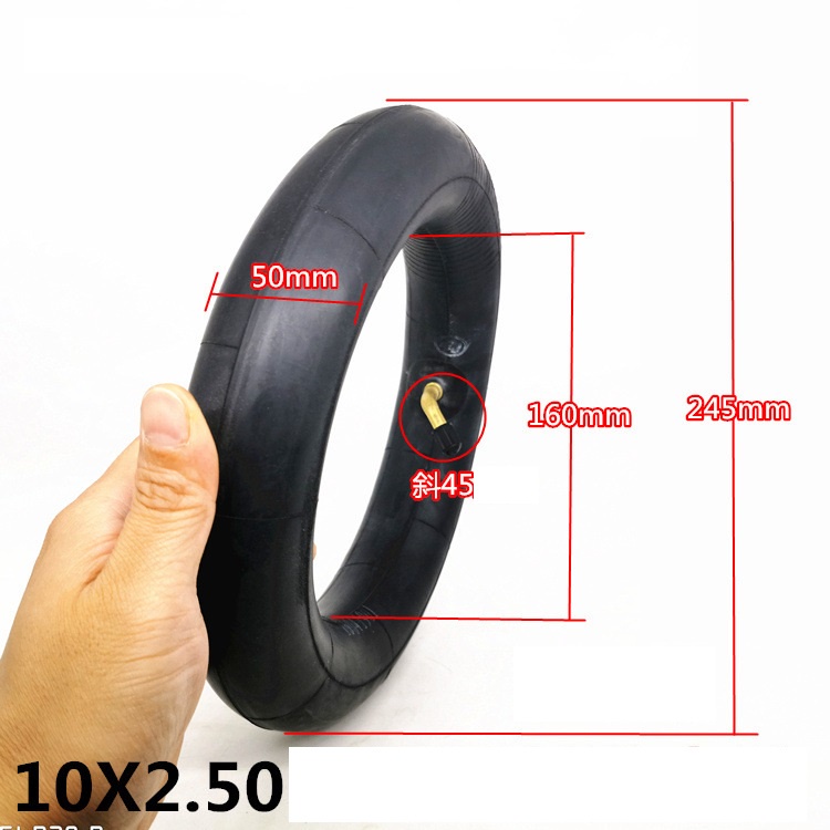 RUỘT SĂM 10X2.50 XE ĐIỆN 10 INH