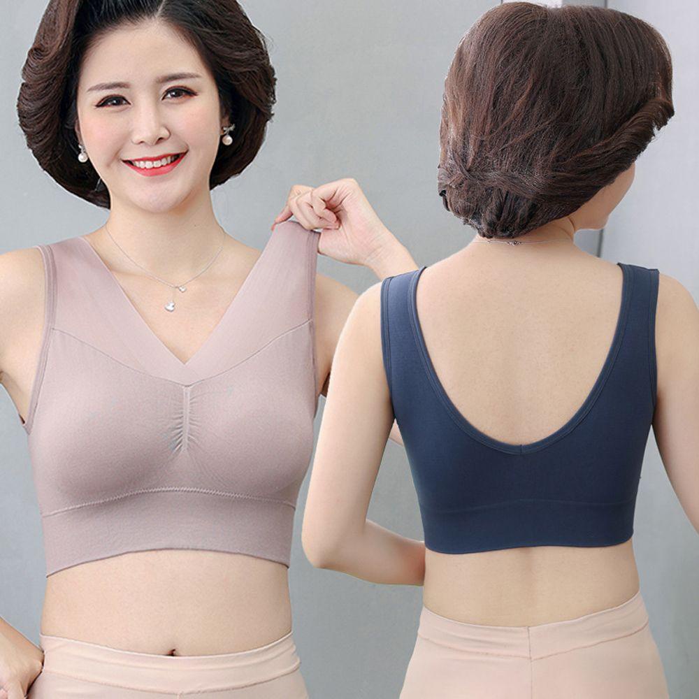 OCEANMAP Toàn Bộ Áo Ngực Nữ Không Gọng Dây Chéo Lưng Gợi Cảm