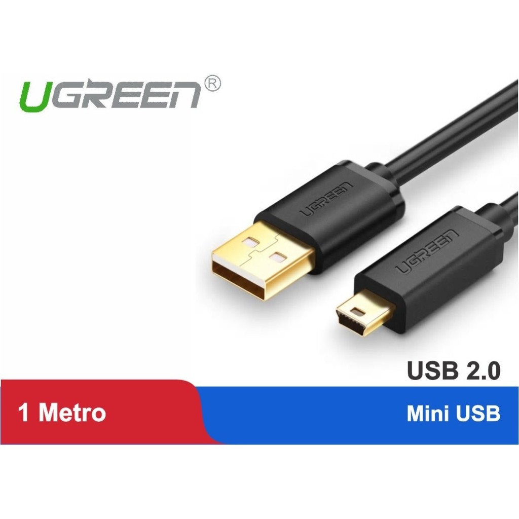 Cáp Mini USB 2.0 Cao Cấp Ugreen 10354 10355 10385 30472 10386 US132 Chính Hãng