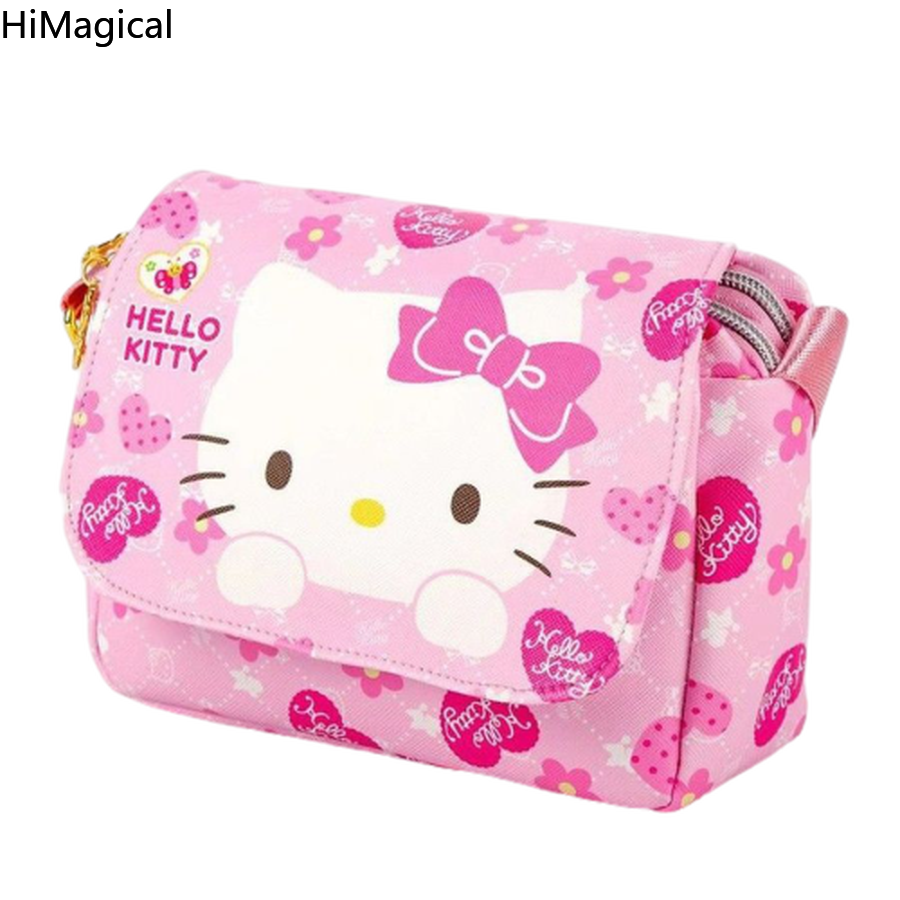 Túi Xách Tay Nữ In Hình Hello Kitty