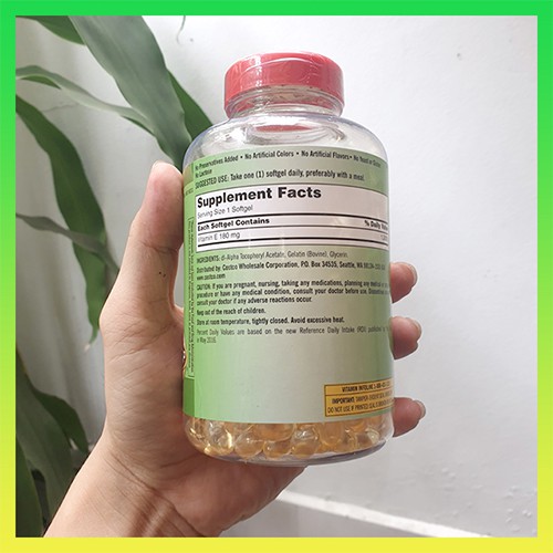 [HOT] Vitamin E 400 IU 500 Viên Kirkland Của Mỹ - Đẹp Da, Làm Chậm Lão Hóa [MUA NGAY] | BigBuy360 - bigbuy360.vn