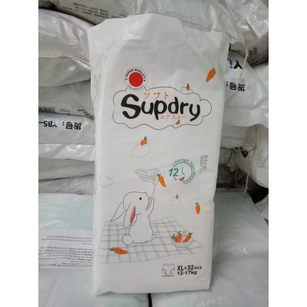 BỈM/TÃ SUPDRY NỘI ĐỊA TRUNG QUẦN M64/L58/XL52/XXL50