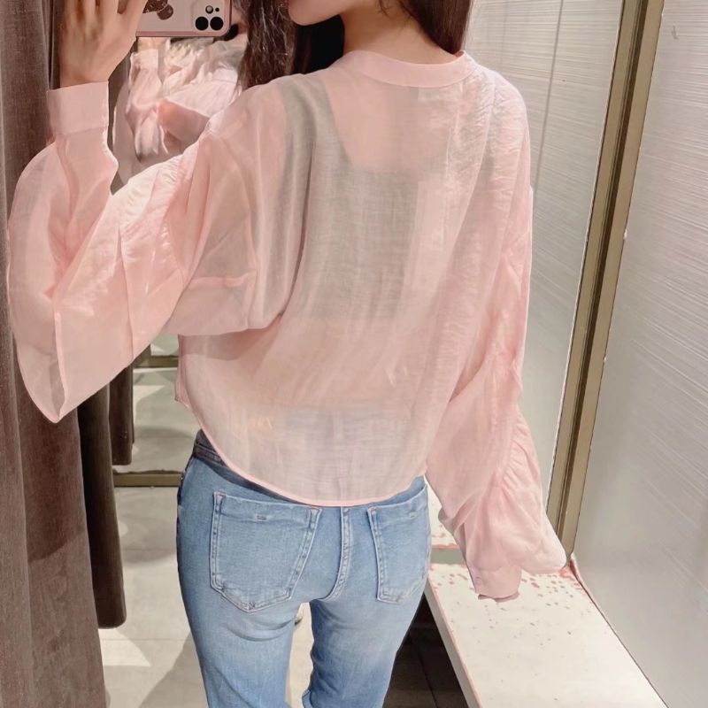 ÁO VOAN TƠ TAY DÀI BÈO NGỰC ZR XUẤT XỊN