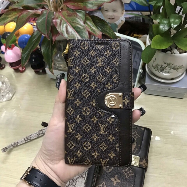 bao da cầm tay dạng ví cho Ip 11