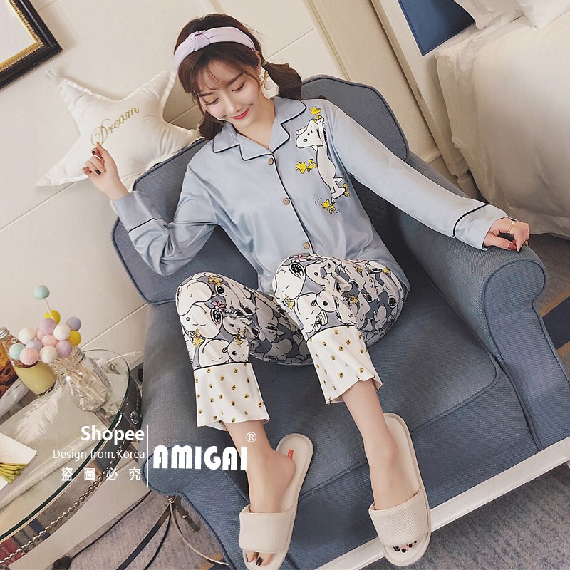 Set Đồ Pijama Thời Trang Cho Nữ