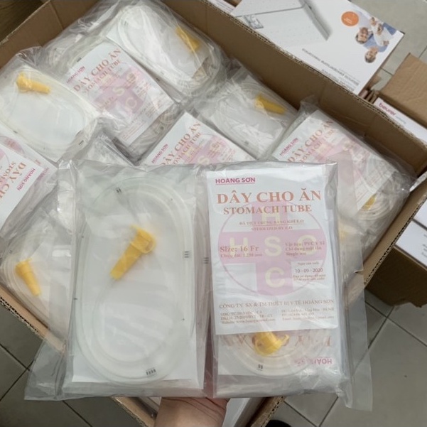 DÂY CHO ĂN SỐ 16-18 XÔNG DẠ DÀY FEEDING TUBE DÂY NUÔI ĂN