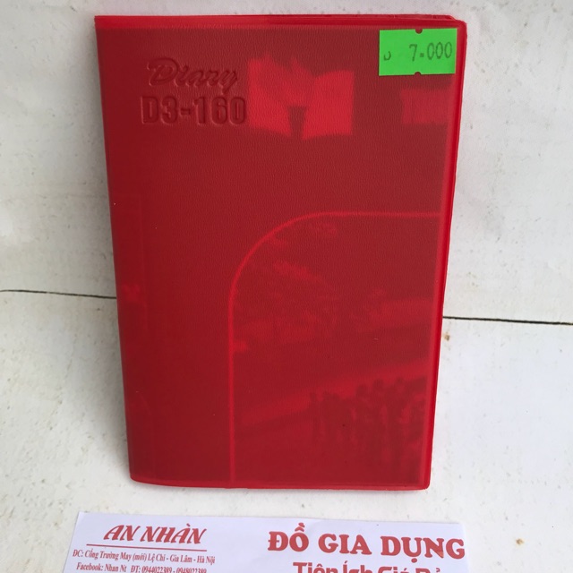 Sổ tay Diary D3-160