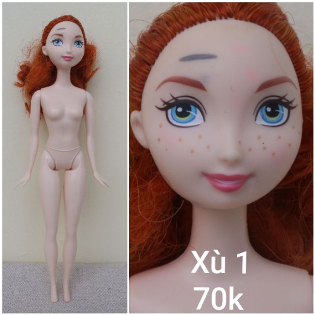 Công chúa TÓC XÙ nude ( phổ thông )