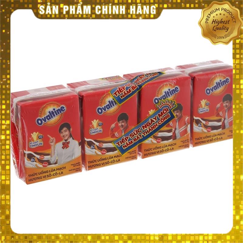 Lốc 4 hộp Ovantine 110ml mẫu mã mới