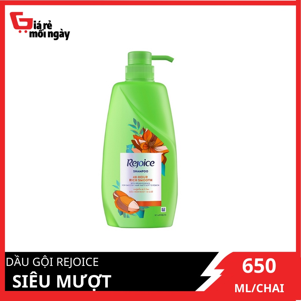 Dầu gội Rejoice Siêu mượt 650g