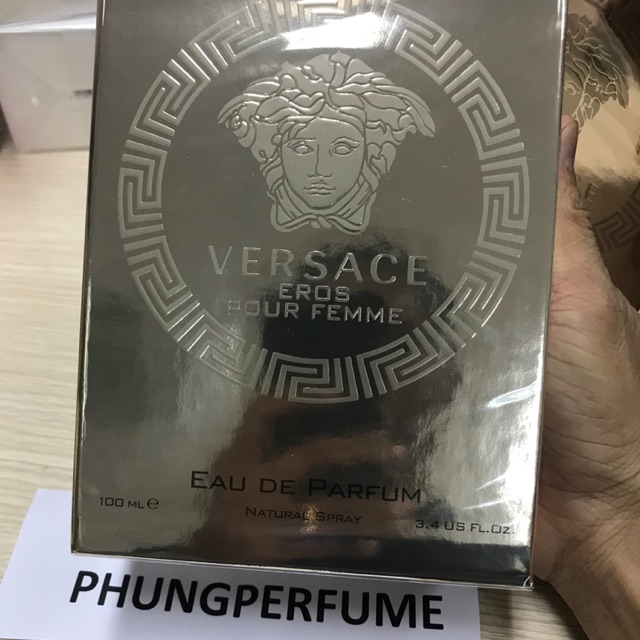 Nước hoa nữ versace eros femme edp 100ml full seal (tặng 1 vials)