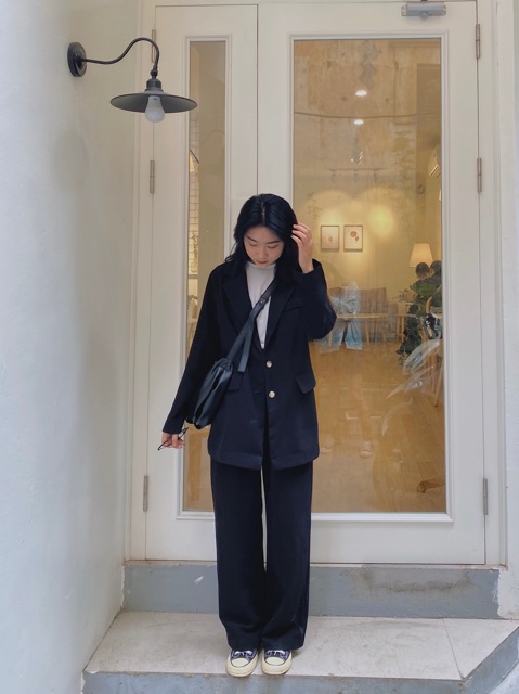 [MADE BY HIIN] Set blazer xanh thiết kế | BigBuy360 - bigbuy360.vn