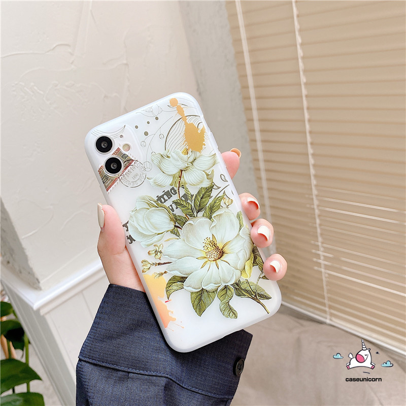 Ốp điện thoại mềm thiết kế hoa xinh xắn cho iPhone 11 Pro Max iPhone 8plus 7 plus 6 6s 7 8 Plus X XR XS MAX SE 2020 | BigBuy360 - bigbuy360.vn