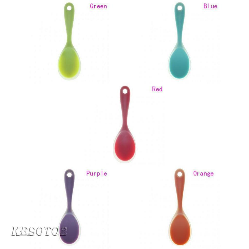 Muỗng Silicone Cấp Thực Phẩm Chống Dính Chịu Nhiệt Kesoto2