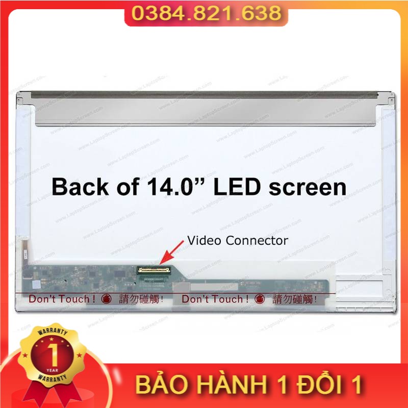 [Mã 44ELSALE2 giảm 7% đơn 300K] Màn hình laptop HP 430, 431, 435, 630, 631, 635, Màn 14 inch led dày 40pin HD