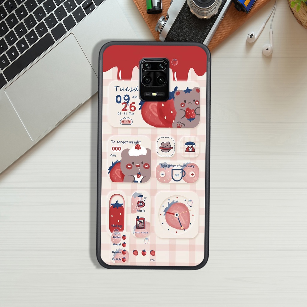 ỐP LƯNG XIAOMI REDMI NOTE 9 - REDMI NOTE 9S - REDMI NOTE 9 PRO, IN HÌNH GẤU NÂU CHOCOLATE ĐÁNG YÊU.