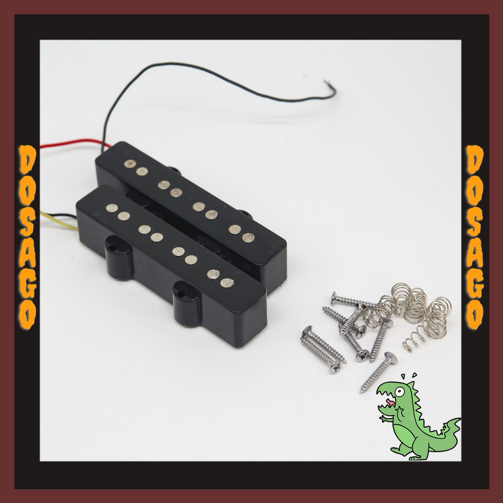 Pickup Jazz Bass cặp 2 cái cho đàn Bass 4 dây và 5 dây