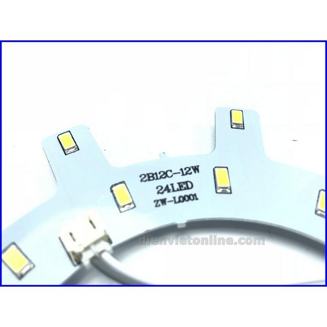 Đèn Led vòng siêu sáng 12W (16cm)( Ánh sáng vàng ) - Điện Việt