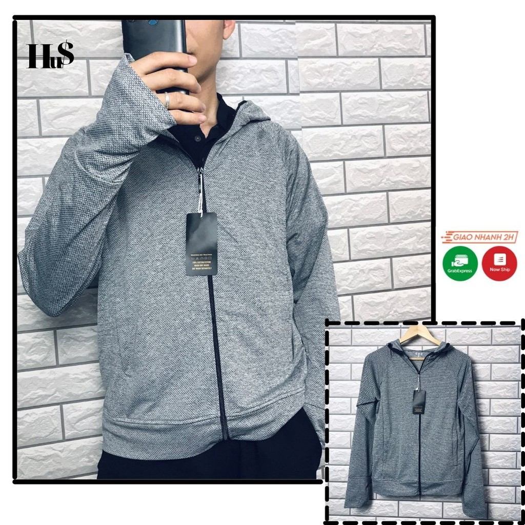 Áo chống nắng nam cao cấp chất vải cực mát công nghệ UPF 50+ chống tia UV thấm hút mồ hôi