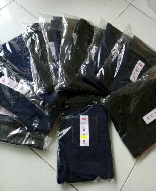 Quần giả jean phom chuẩn đẹp. | BigBuy360 - bigbuy360.vn