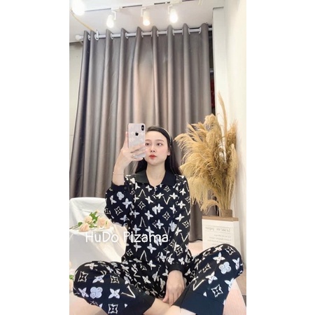 Bộ Lv Đen Chất Mango loại 1