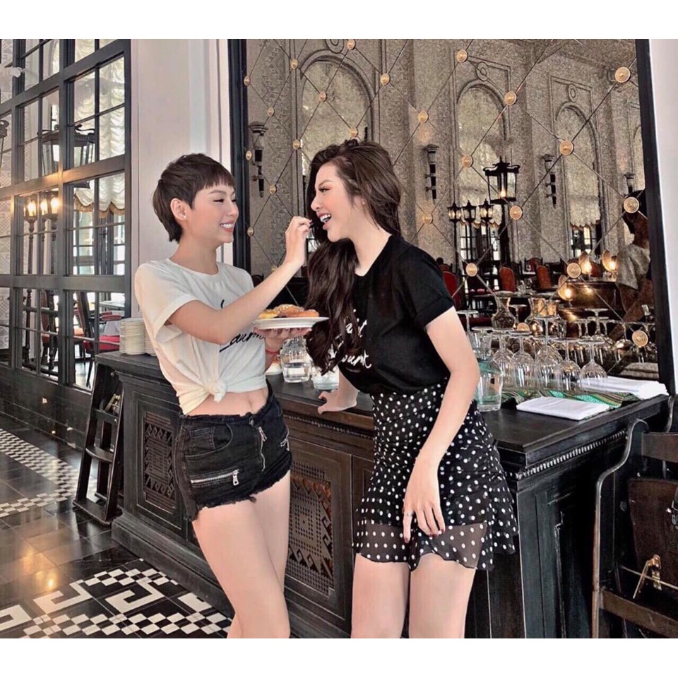 Chân Váy Bi Xếp Tầng