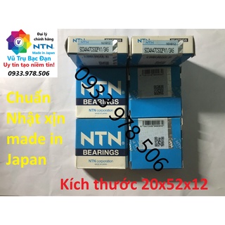 Vòng bi Bạc đạn 20x52x12 NTN chính hãng cho dên xe, check bằng QR code