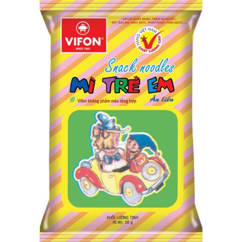 Mì tôm trẻ em Vifon Ăn Vặt Tuổi Thơ/ mì tôm hảo hảo/ kokomi/ omachi/ 3 miền/ gấu đỏ/ modern/ Handy