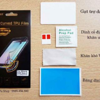Dán dẻo full màn Samsung Galaxy Note 8 3D Vmax chính hãng .