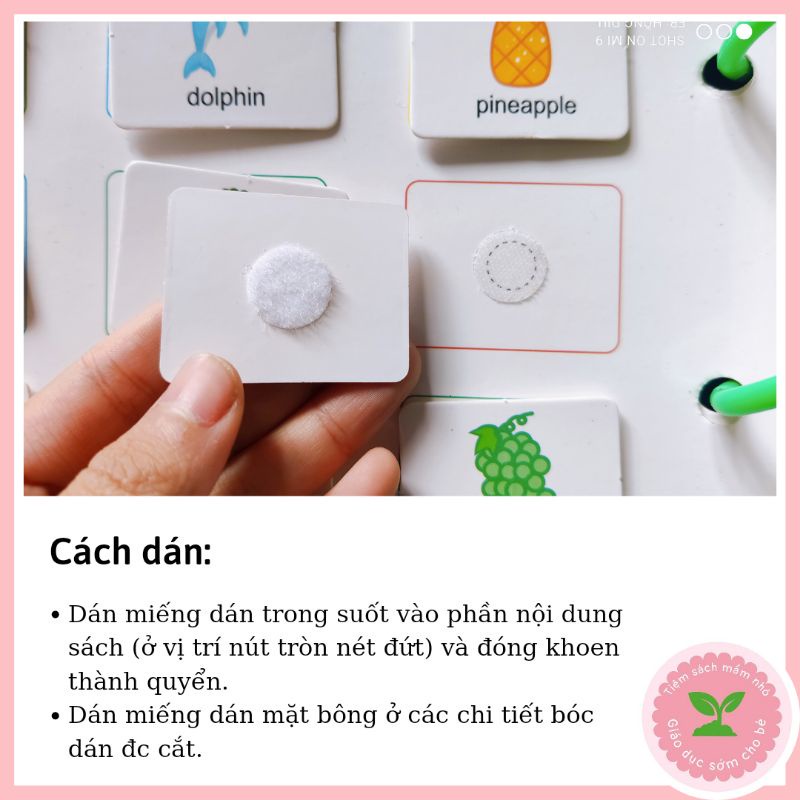 Đồ Chơi Giáo Dục Sớm Cho Bé, Bảng Bận Rộn Quiet Book, Busy Board, Bóc Dán Cho Bé 2-6 tuổi, Học Liệu Bóc Dán 17 Chủ Đề