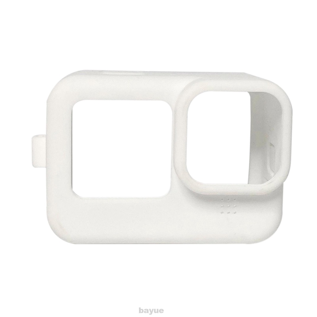 Vỏ bảo vệ bằng silicon màu trơn kèm dây đeo chống thất lạc cho máy ảnh Gopro9
 | BigBuy360 - bigbuy360.vn