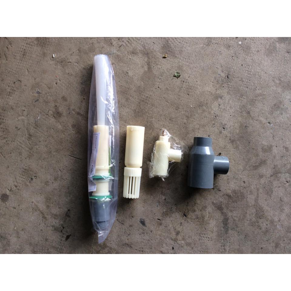 Trọn bộ hút sâu nhấn 49 PVC 2ron 34 + Van điều áp răng trong phi 27