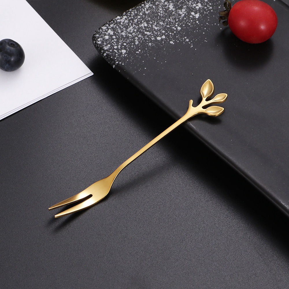 Muỗng cà phê mini hình lá cây độc đáo VANES1