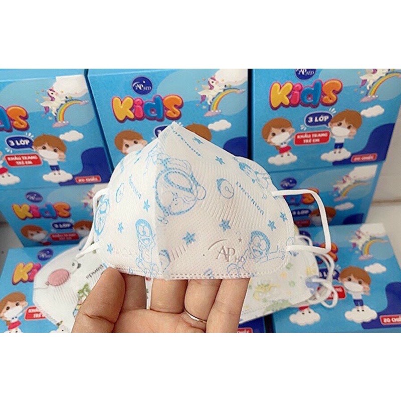 Hộp 20 chiếc Khẩu Trang Trẻ Em AN PHONG HD KIDS (Từ 1-3 Tuổi)