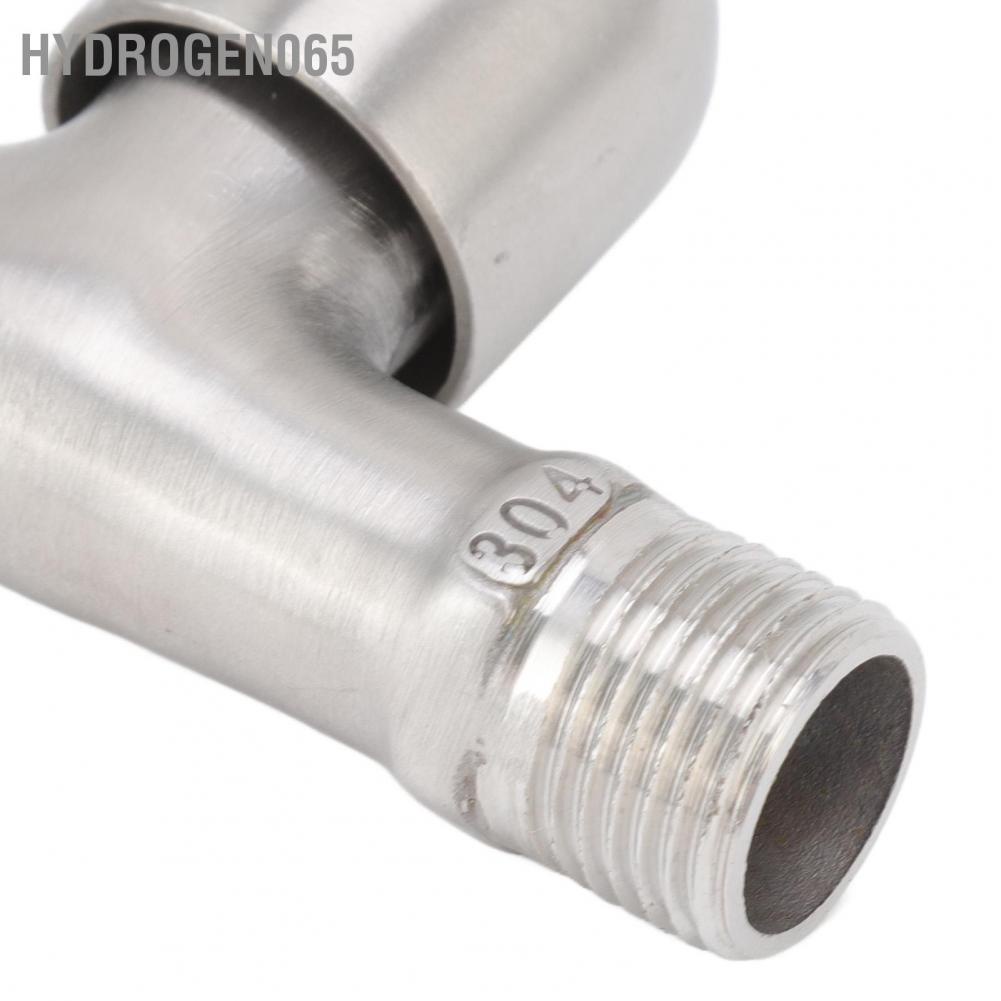 Hydrogen065 Hydrogen065 Máy giặt G1 / 2 Vòi Chống rò rỉ Nước lạnh treo tường bằng thép không gỉ cho nhà bếp sân vườn