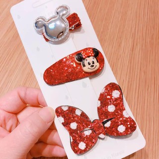 Cặp tóc minnie và nơ đỏ nhiều mẫu