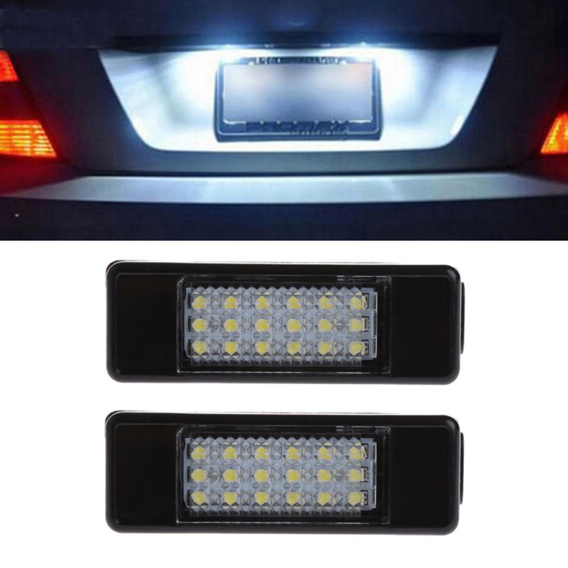 Set 2 Đèn Led Chiếu Biển Số Xe Ô Tô 207 307 308