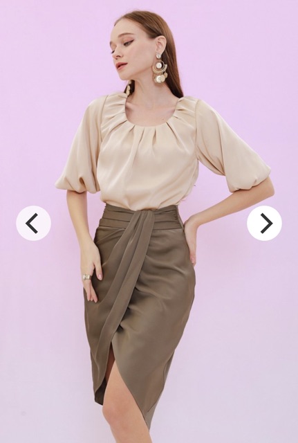 Chân váy Marc vải satin 495k thanh lí | BigBuy360 - bigbuy360.vn