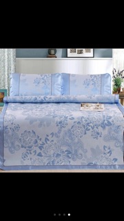 Chiếu lụa điều hoà kèm 2 vỏ gối các kích thước