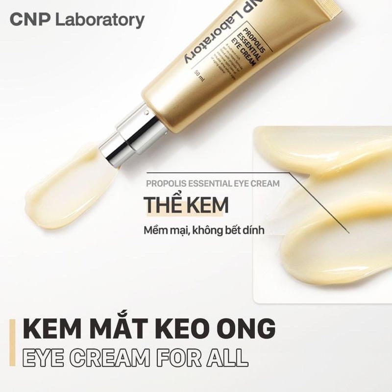 Tuýt 5ml - Kem mắt CNP keo ong giảm bọng mắt làm sáng và săn chắc vùng mắt
