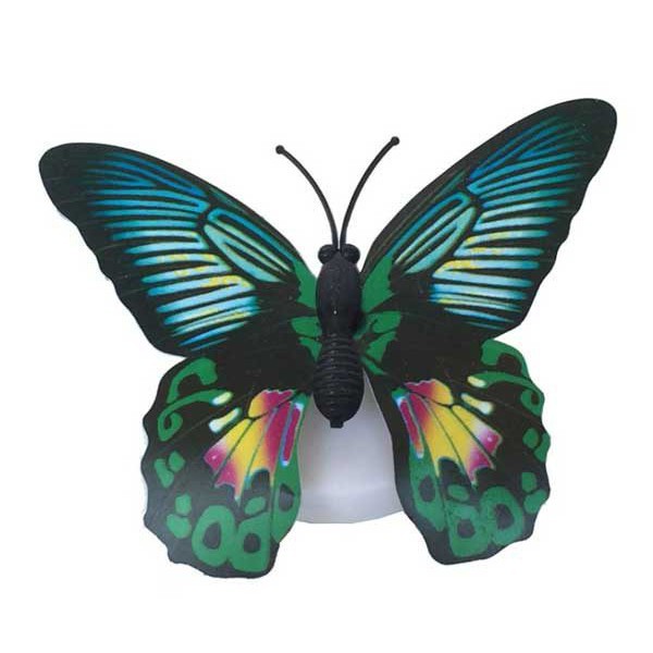 bộ 2 đèn led dán tường hình con bướm xinh xắn