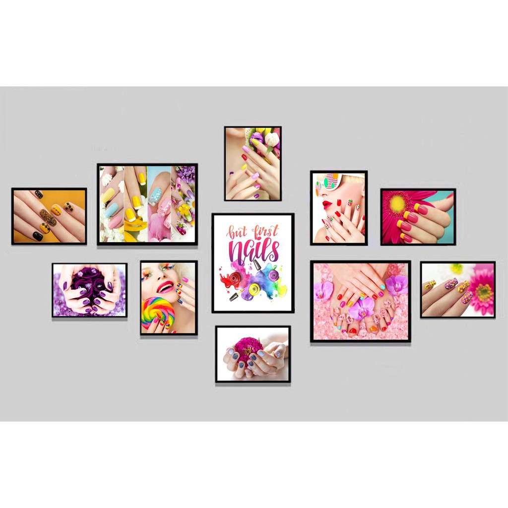 TRANH TRANG TRÍ TIỆM NAIL BỘ TRANH NAIL SIÊU ĐẸP GIÁ XƯỞNG SEONAIL1 ÁNH DƯƠNG | BigBuy360 - bigbuy360.vn
