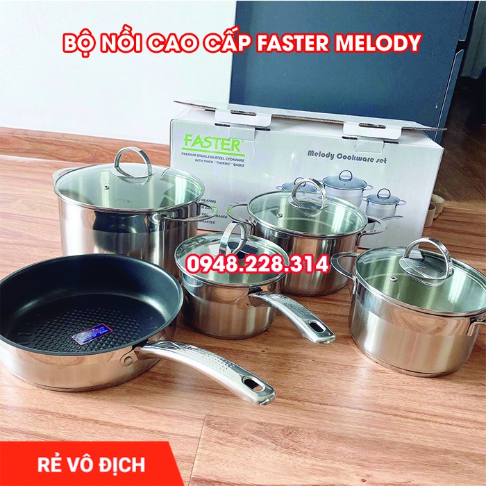 Bộ nồi cao cấp Faster Melody