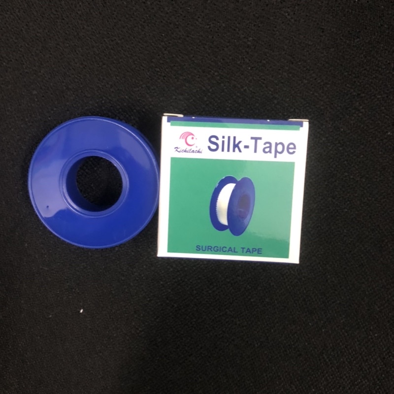 Băng dính y tế Silk tape, Băng dính lụa y tế, dính chắc mềm mại, 3 kích cỡ