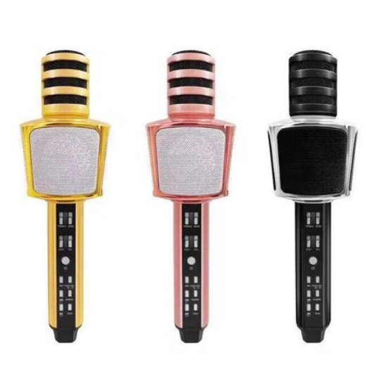 Micro bluetooth hát karaoke tầm trung SDRD SD08/SD10/SD17 chính hãng, mic karaoke âm thanh tốt có logo dập chìm