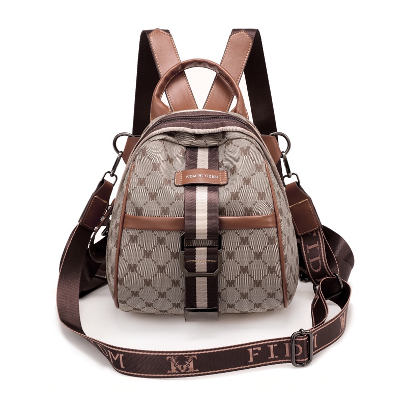 Balo CHUWANGLIN bằng nylon chống thấm nước in họa tiết thời trang dành cho nữ