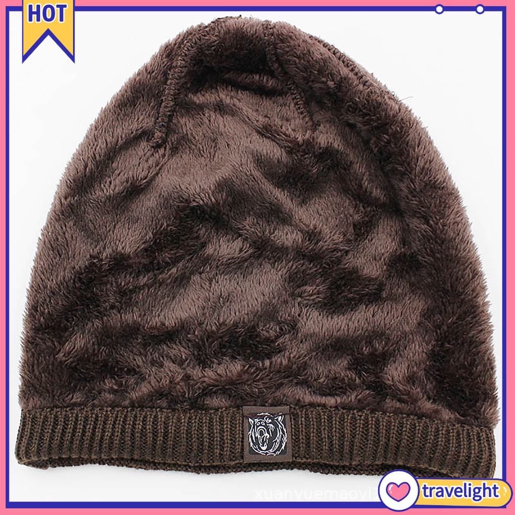 Mũ Beanie Dệt Kim Mềm Mại Co Giãn Thời Trang Mùa Đông Cho Nam Và Nữ