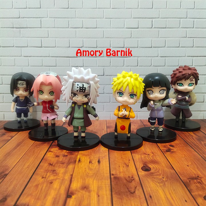 Mô Hình Nhân Vật Naruto Chibi Nendoroid (Akura, Jiraiya, Inata, Gaara) 1