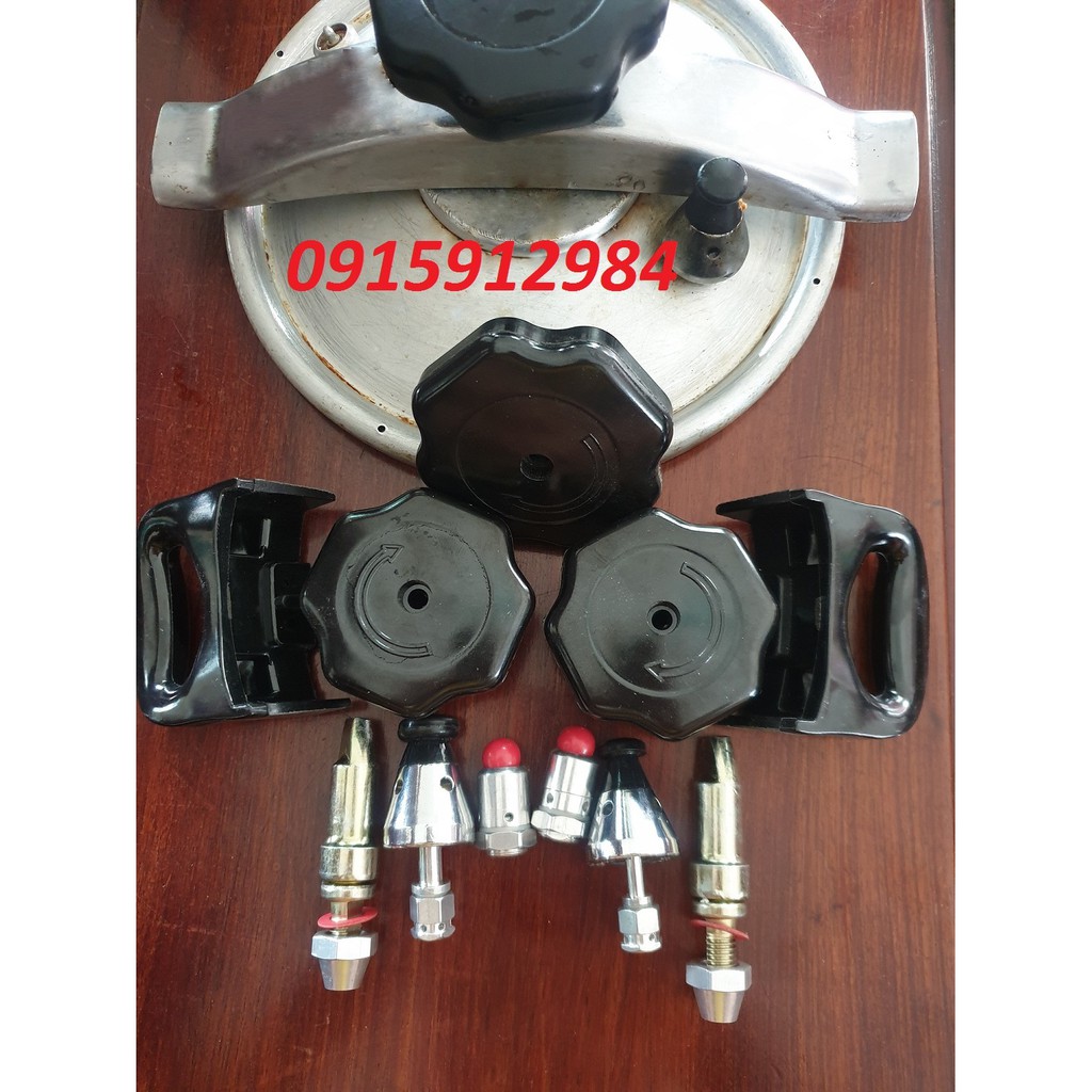 Phụ kiện nồi áp suất gas Supor, Sunhouse.... các kích cỡ