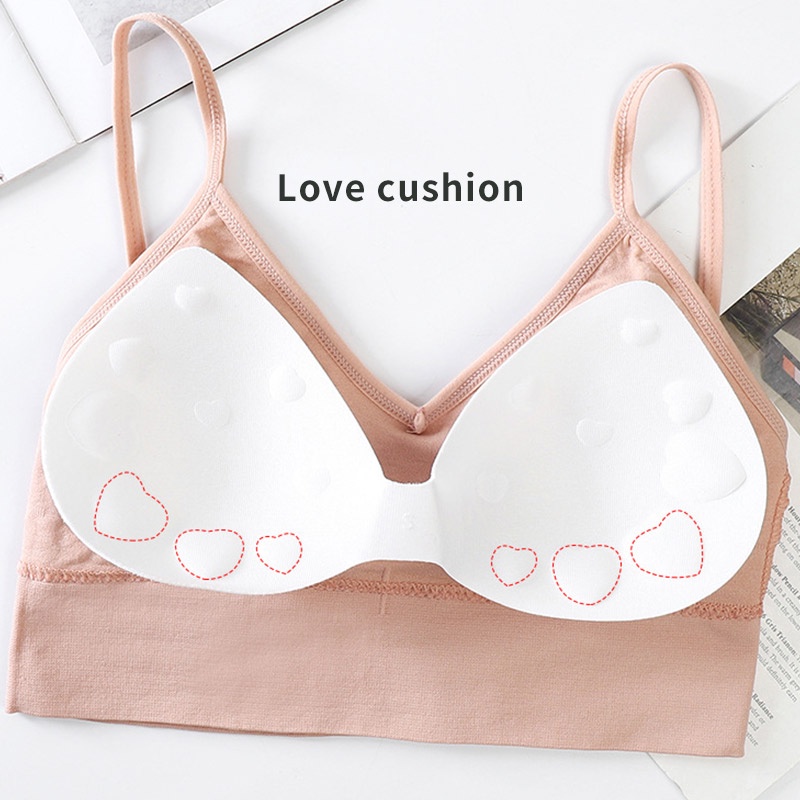 Áo Lót Nâng Ngực plus size + Quần Lót cotton Không Đường May Quyến Rũ Cho Nữ